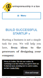Mobile Screenshot of entrepreneurshipinabox.com
